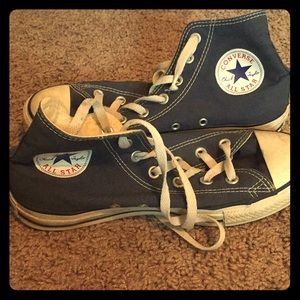 Navy Converse